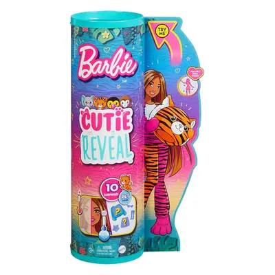 Mattel Barbie Cutie Reveal Doll With Plush Tiger Costume Toys