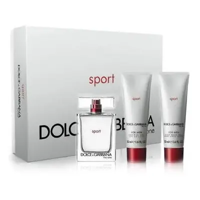 Dolce & Gabbana The One Sport Pcs Set For Men: 1.7 Eau De Toilette Spray + 1.7 After Shave Balm 