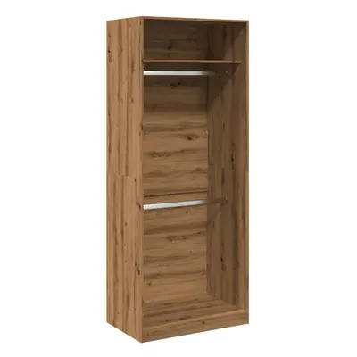 (oak, x x cm/ shelf piece) vidaXL Wardrobe Clothing Storage Hanger Clothes Cabinet Closet Engine