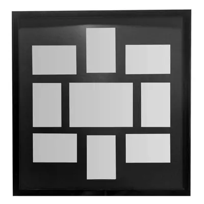 Premier Housewares Black Photo Multi Photo Frame