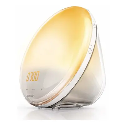 Philips Wake-up Light Alarm Clock with Coloured Sunrise Simulation, Natural Sounds & Radio Funct