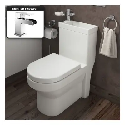 Nes Home 2In1 Toilet, Basin Unit & Waterfall Mono Mixer Tap