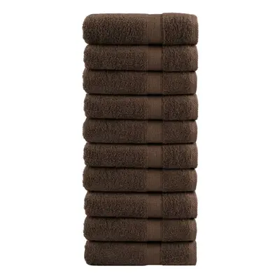 (brown, x cm/ pcs) vidaXL Premium Sauna Towels Guest Bath Towel pcs Gold 600gsm 100% Cotton