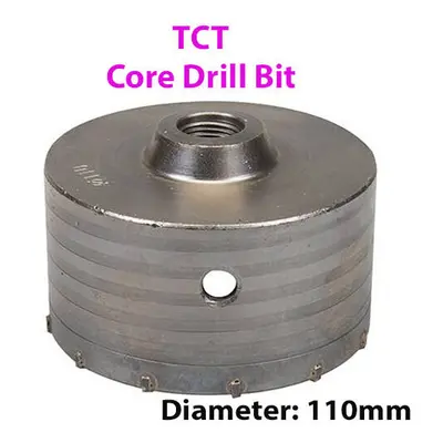 PRO 110mm (4.33") TCT Core Drill Bit Tile Marble Glass Brick Hole Saw Cutter