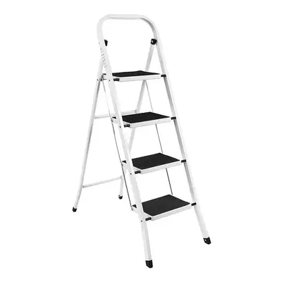 4 Step Ladder with Handrail Folding Portable DIY