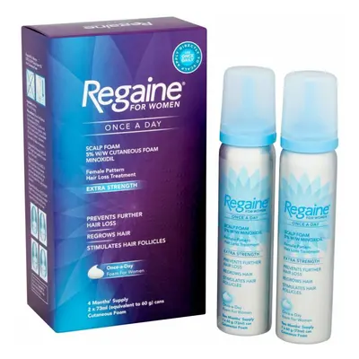 Regaine Hair Regrowth Foam for Women, ml, Pack of 2, Months Supply