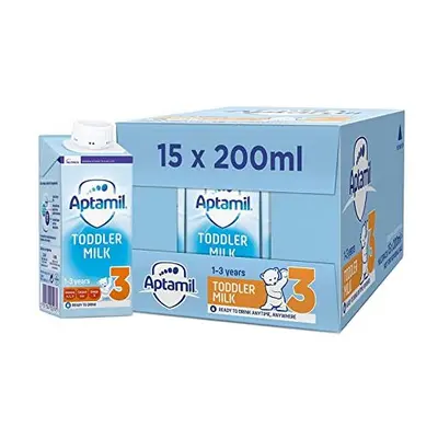 3 Toddler Baby Milk Ready to Use Liquid Formula Years 200ml Pack of