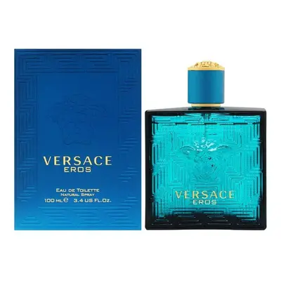 Versace Eros Men's Eau De Toilette Spray - 100ml