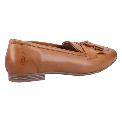 (Brown, (Adults')) Hush Puppies Marissa Tassel Leather Women's Tan Loafers