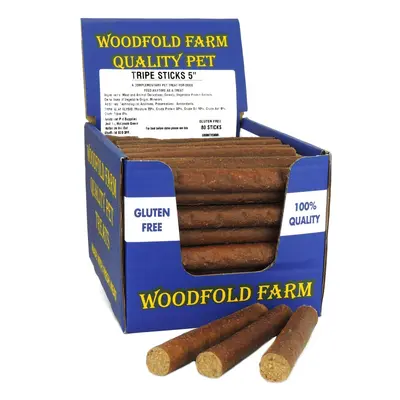 Woodfold Farm Tripe Stick 5'' (Pack of 80)