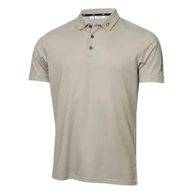 (XXL, Camo Green Marl) Calvin Klein Mens Concord Sustainable Moisture Wicking Golf Polo Shirt