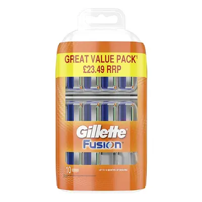 Gillette Fusion Men's Razor Blades, Pack of Refills