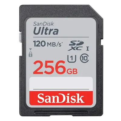 SanDisk Ultra SDXC Memory Card 120MB/s Class UHS-I - 256GB