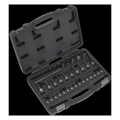 TRX-Star* Socket & Security Socket Bit Set 38pc 1/4", 3/8" & 1/2"Sq Drive