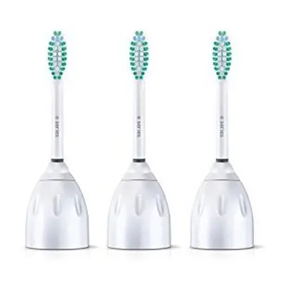 Philips Sonicare Genuine E-Series Replacement Toothbrush Heads, Brush Heads, White, HX7023/64