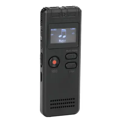 Voice Recorder 8GB Digital USB Professional Dictaphone Audio With WAV MP3 Player