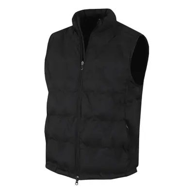 (L, Caviar) Callaway Golf Mens Chev Welded Quilted Thermal Swing Tech Vest Gilet