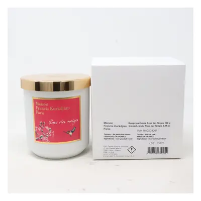 Maison Francis Kurkdjian Rose Des Neiges Scented Candle 9.8oz Tester With Box