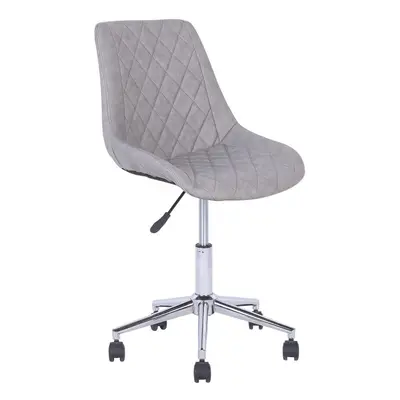 Faux Leather Grey Desk Chair | Faux Leather Chair