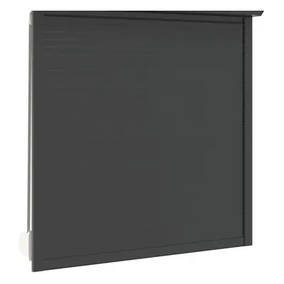 vidaXL Roller Shutter Aluminium 130x140cm Anthracite Window Blind Window Shade