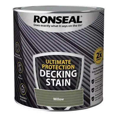 Ronseal Ultimate Protection Decking Stain Willow 2.5 litre