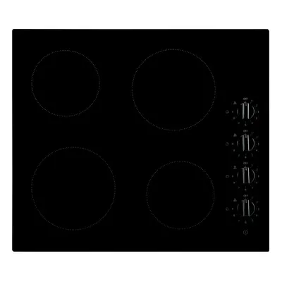 Willow WCH60D 60cm Ceramic Hob, Four Heating Zones