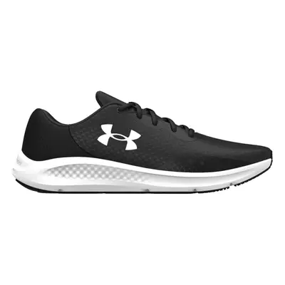 (Black White, UK Size (EU 46, US 12)) Under Armour Mens Charged Pursuit Running Shoes