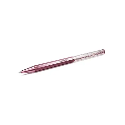 Swarovski Crystalline Octagon Shape Pink Lacquered Ballpoint Pen