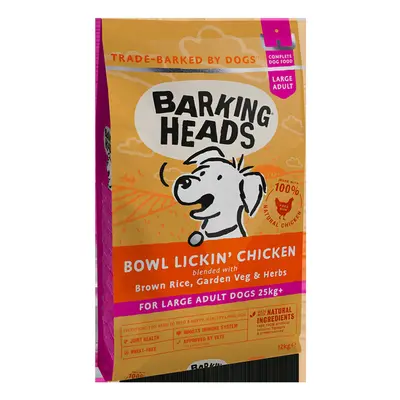 Barking Heads Large Breed Bowl Lickin' Chicken, 12kg