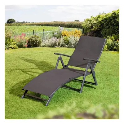 Reclining Garden Sun Lounger, Position, Folding Sun Chair