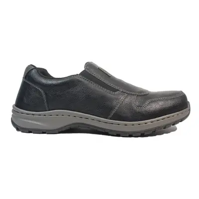 (9.5 (Adults')) | Black/Black | Mens Slip On Shoes