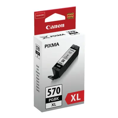 Canon PGI-570BK Black High Yield Ink Cartridge Pack of 0318C007 CO63180