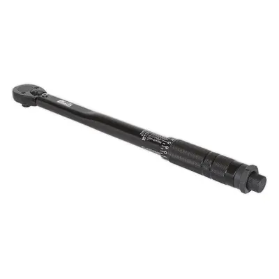 Calibrated Micrometer Torque Wrench - 3/8" Sq Drive - Flip Reverse - Black