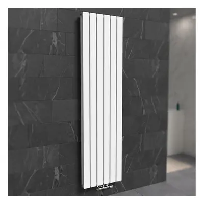 Nes Home X mm Vertical Flat Panel White Designer Radiator