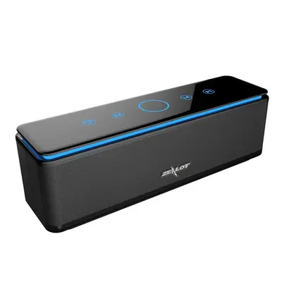 ZEALOT S7 Units HiFi Wireless bluetooth Speaker 10000mAh Touch Control TF Card Heavy Bass Speake