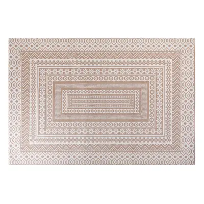 Area Rug x cm Beige and White BAGLAR