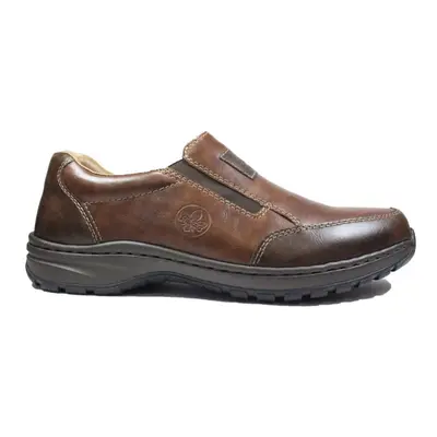 (10.5 (Adults')) | Brown Leather | Men's Slip On Shoes