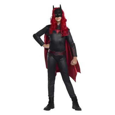 (L, Black/Red) DC Comics Childrens/Kids Batwoman Costume