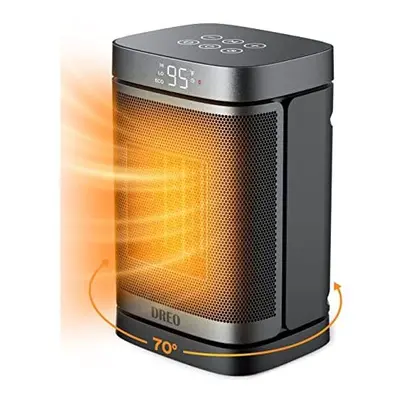 Dreo Space Heater, 1500W PTC Ceramic Heater with Smart Thermostat, Electric Heater with Oscillat