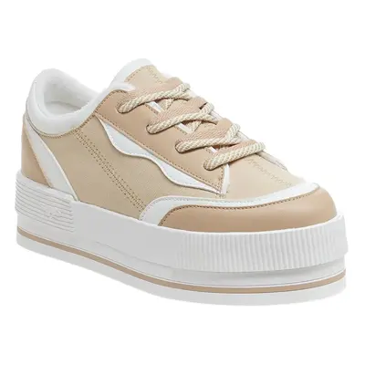 (4 UK, Camel) Rocket Dog Womens/Ladies Wink Platform Trainers