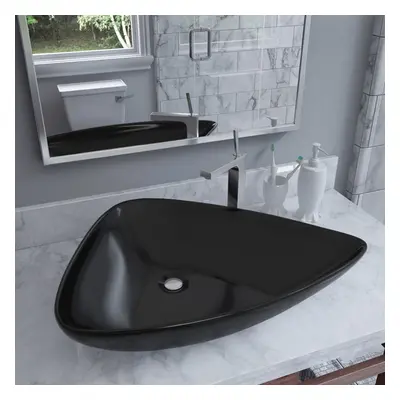 Basin Ceramic Black Triangle 645x455x115 mm