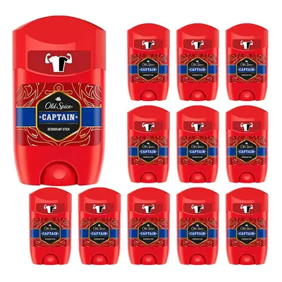 Old Spice Captain Deodorant Stick, ml (Pack of 12)