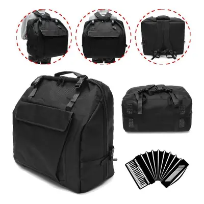 Thick Padded BASS Piano Accordion Gig Bag Cases Backpack