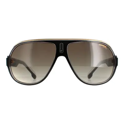 Carrera Sunglasses Speedway/N 2M2 HA Black Gold Brown Gradient