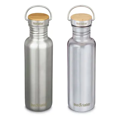 Klean Kanteen Reflect - Stainless Steel water bottle with Unibody Bamboo Cap