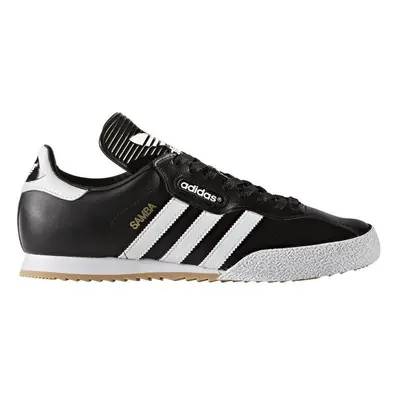 (Black, 8.5 UK) Adidas Originals Samba Super Black Leather Mens Trainer Shoes