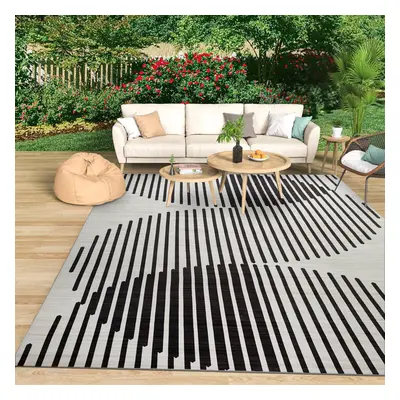 (160cm x 230cm (5ft 3" x 7ft 6")- Large Indoor Outdoor Rug, JETT) Large Traditional Rugs Carpet 