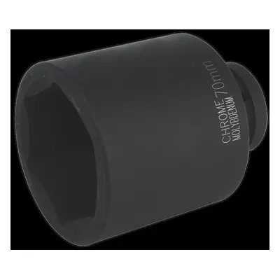 Impact Socket 70mm Deep 1"Sq Drive