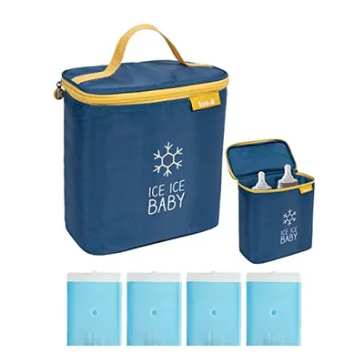 Ice Ice Baby Thermal Cooler | Insulated Baby Bottle Bag | Inc. X Aeroplane Friendly Cooler Packs