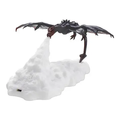 Fire Dragon Lamp Warm Night Light USB Rechargeable Home Decoration